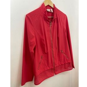 Zenergy by  Chico’s Women’s Zip Up Jacket Size: 1